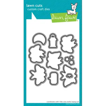 LAWN FAWN LAWN FAWN I LIKE CUTE MOTHS DIE SET
