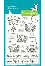 LAWN FAWN LAWN FAWN I LIKE CUTE MOTHS CLEAR STAMP SET