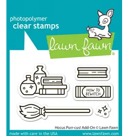 LAWN FAWN LAWN FAWN HOCUS PURR-CUS! ADD-ON CLEAR STAMP SET