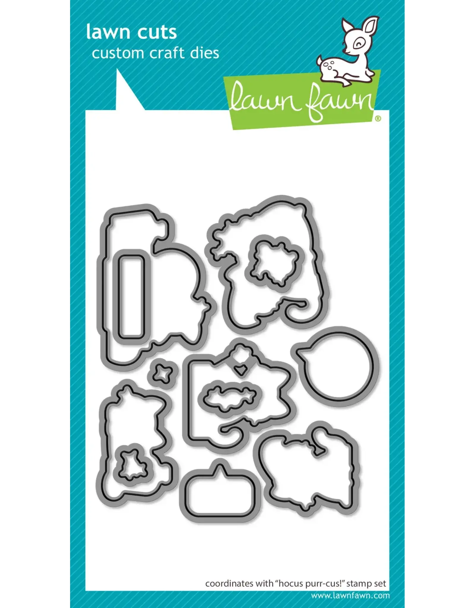 LAWN FAWN LAWN FAWN HOCUS PURR-CUS! DIE SET