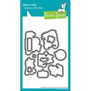 LAWN FAWN LAWN FAWN HOCUS PURR-CUS! DIE SET