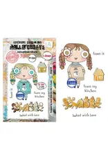 AALL & CREATE AALL & CREATE JANET KLEIN #1384 FROST IT A7 CLEAR STAMP SET