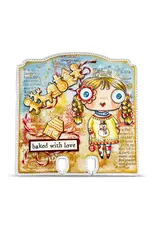AALL & CREATE AALL & CREATE JANET KLEIN #1384 FROST IT A7 CLEAR STAMP SET