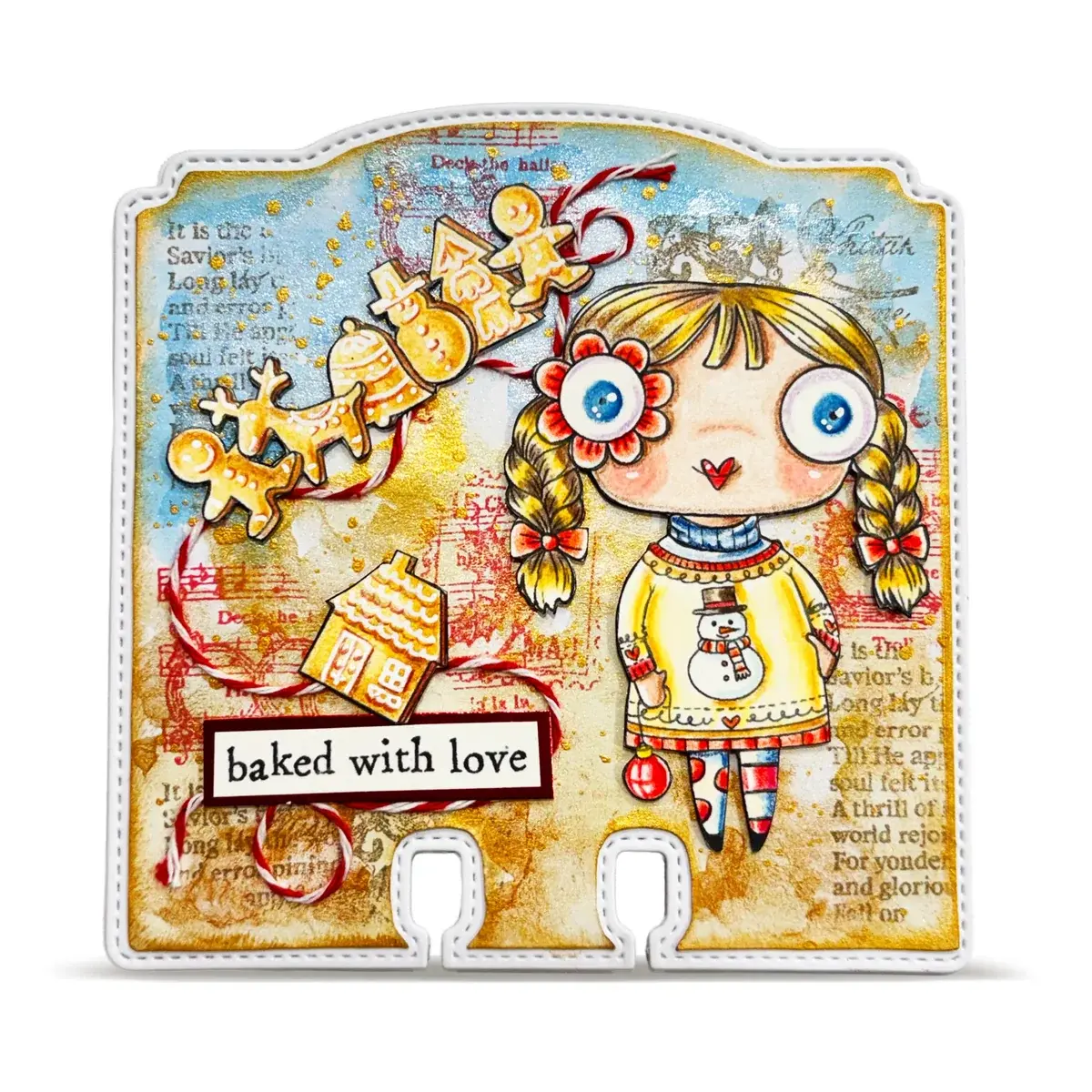 AALL & CREATE AALL & CREATE JANET KLEIN #1384 FROST IT A7 CLEAR STAMP SET