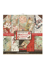 STAMPERIA STAMPERIA ORIENTAL GARDEN 8x8 PAPER PACK 10 SHEETS