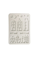 STAMPERIA STAMPERIA CHRISTMAS VILLAGE A5 SILICONE MOULD