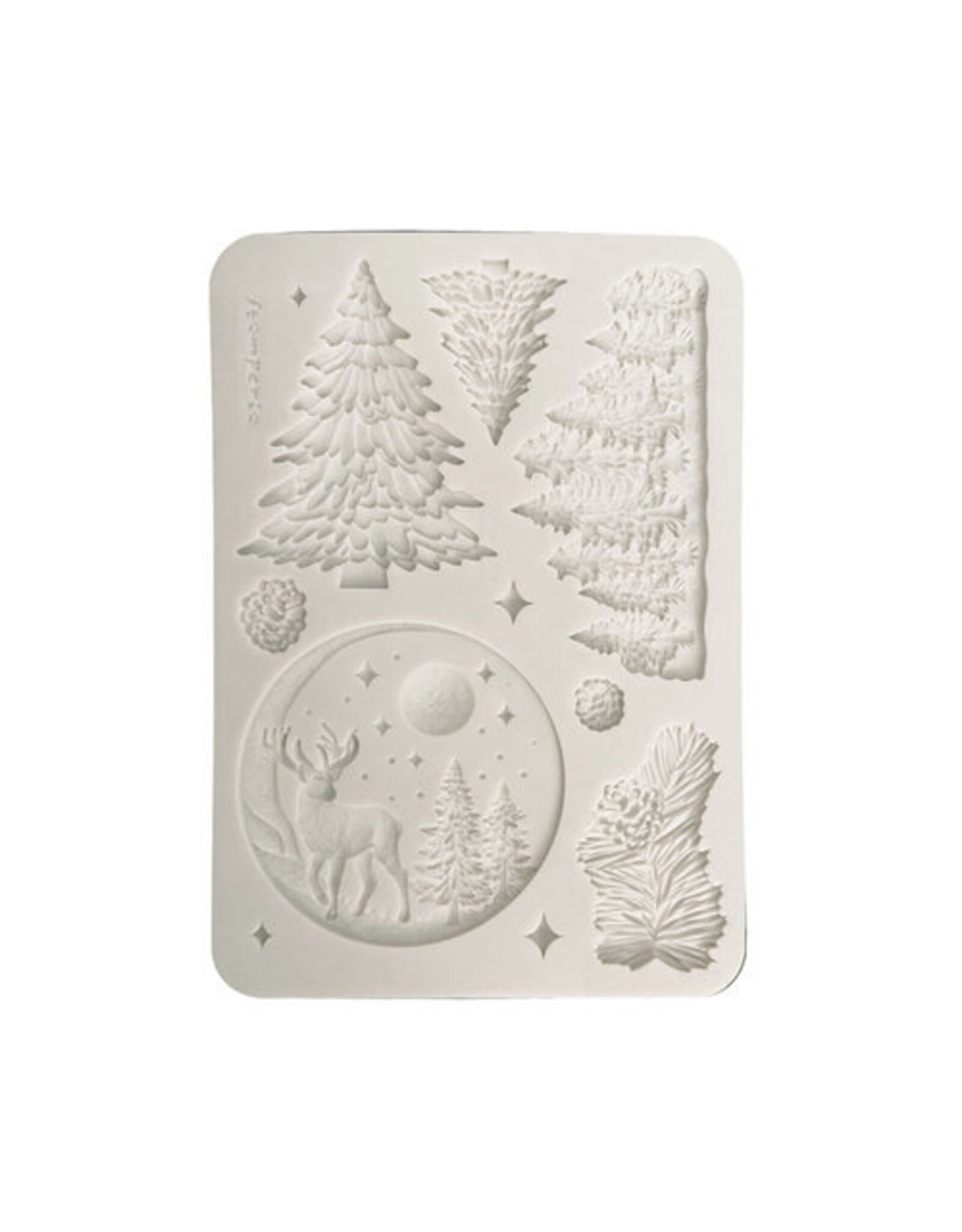 STAMPERIA STAMPERIA CHRISTMAS WINTER LANDSCAPE A5 SILICONE MOULD