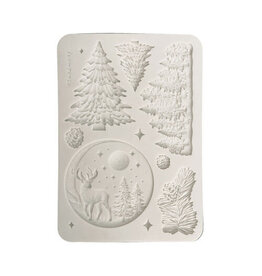 STAMPERIA STAMPERIA CHRISTMAS WINTER LANDSCAPE A5 SILICONE MOULD