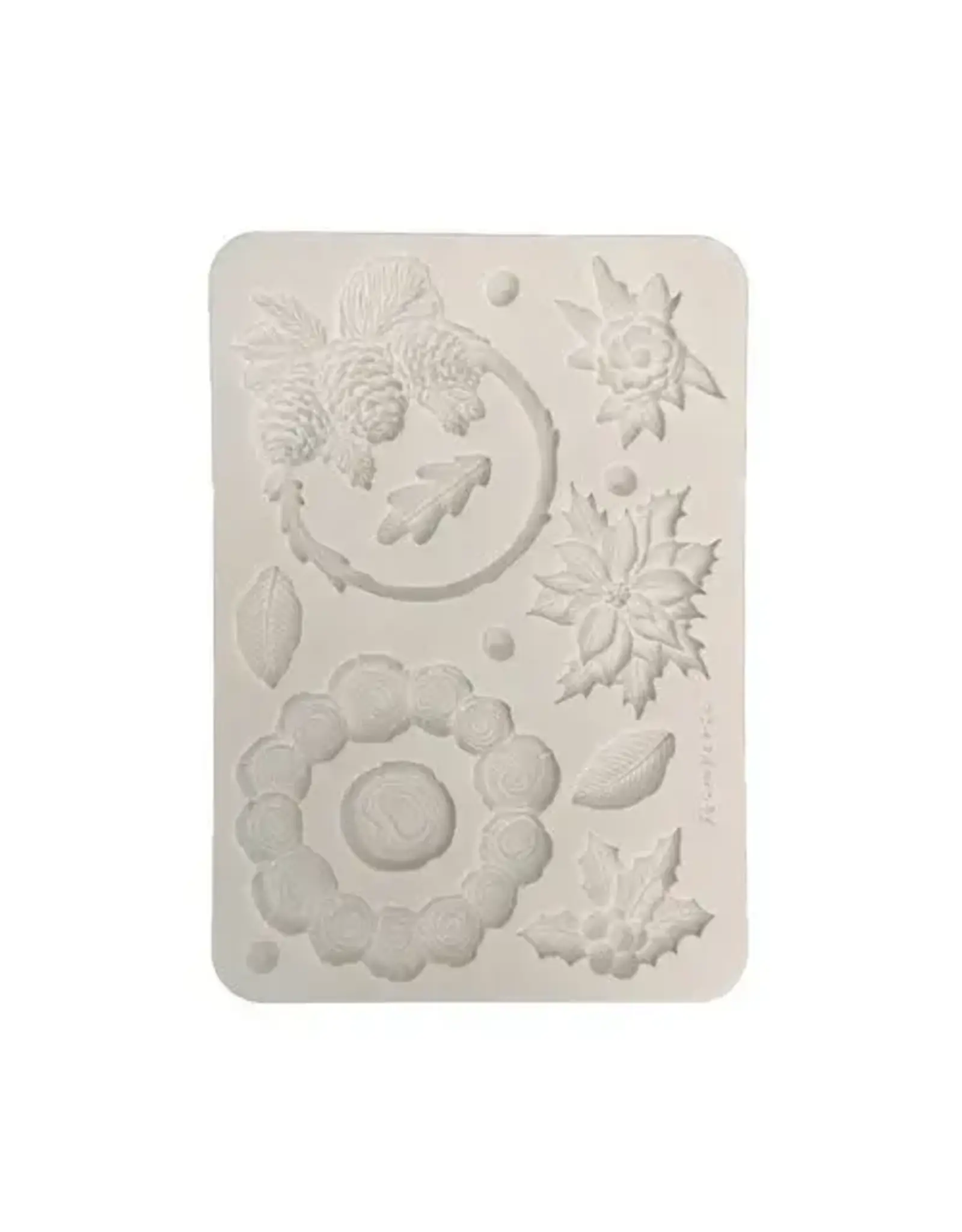 STAMPERIA STAMPERIA CHRISTMAS GARLAND A5 SILICONE MOULD