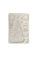 STAMPERIA STAMPERIA CHRISTMAS TREE A5 SILICONE MOULD