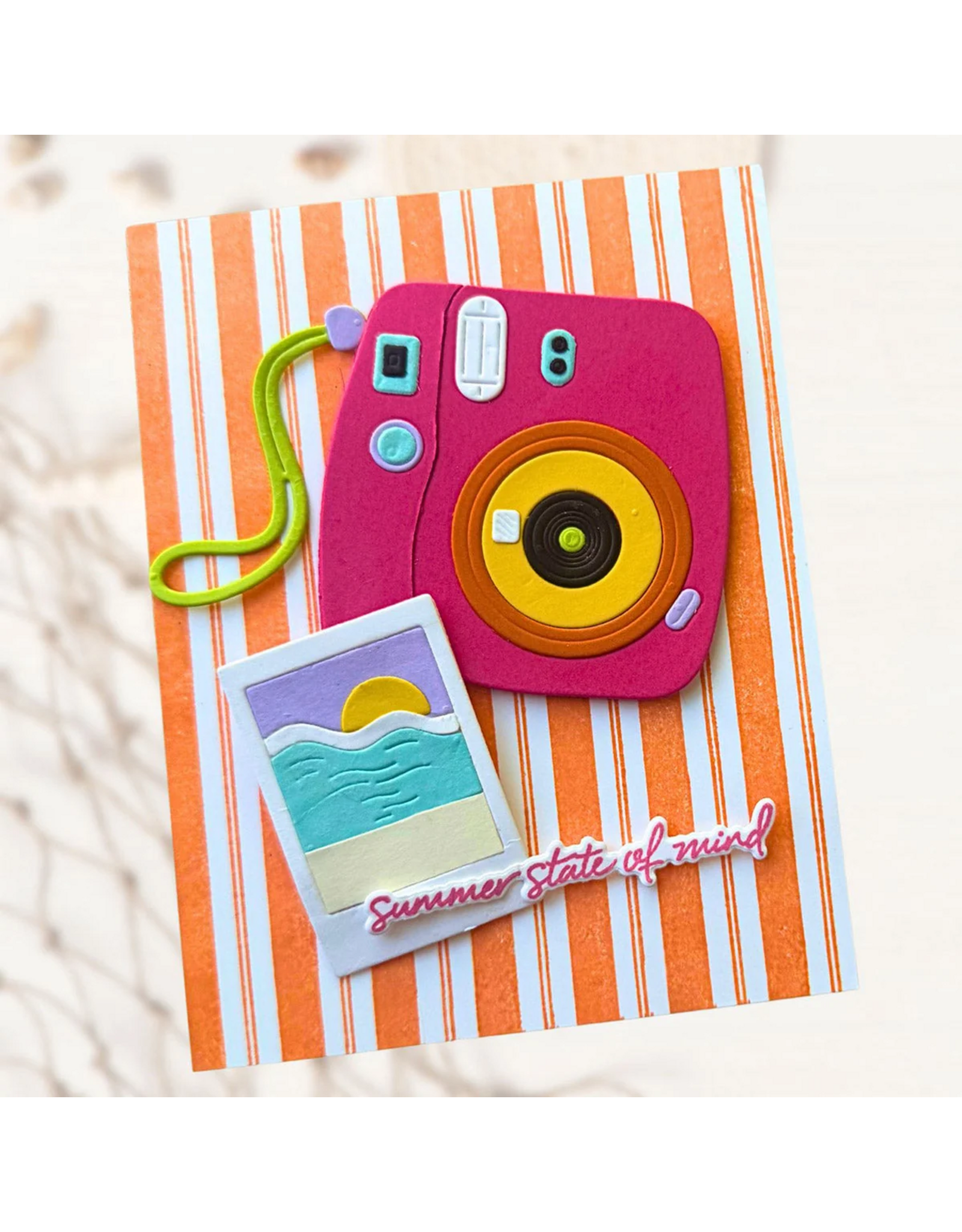 HERO ARTS HERO ARTS HERO STUDIO JUNE DIE SET OF THE MONTH SUMMER MEMORIES DIE SET