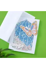 SPELLBINDERS SPELLBINDERS LARGE DIE OF THE MONTH BOTANICAL ATRIUM DIE SET