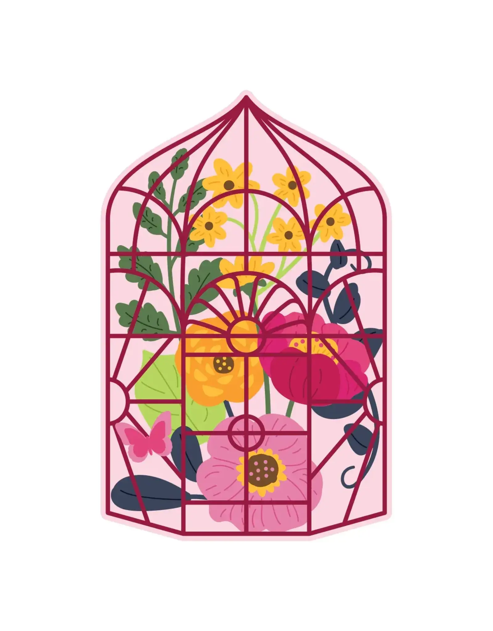 SPELLBINDERS SPELLBINDERS LARGE DIE OF THE MONTH BOTANICAL ATRIUM DIE SET