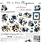CRAFT O'CLOCK CRAFT O'CLOCK MR & MRS ELEGANCE EXTRAS SET - FLOWERS 12x12 COLLECTION PACK 8 SHEETS