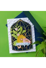 SPELLBINDERS SPELLBINDERS LARGE DIE OF THE MONTH BOTANICAL ATRIUM DIE SET