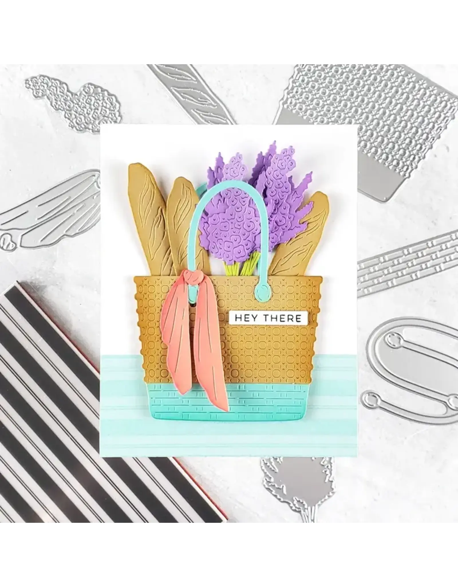 SPELLBINDERS SPELLBINDERS/HERO ARTS JUNE CARD KIT OF THE MONTH SUMMER STATE OF MIND