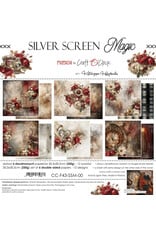 CRAFT O'CLOCK CRAFT O'CLOCK SILVER SCREEN MAGIC 12x12 PAPER PAD 6 SHEETS