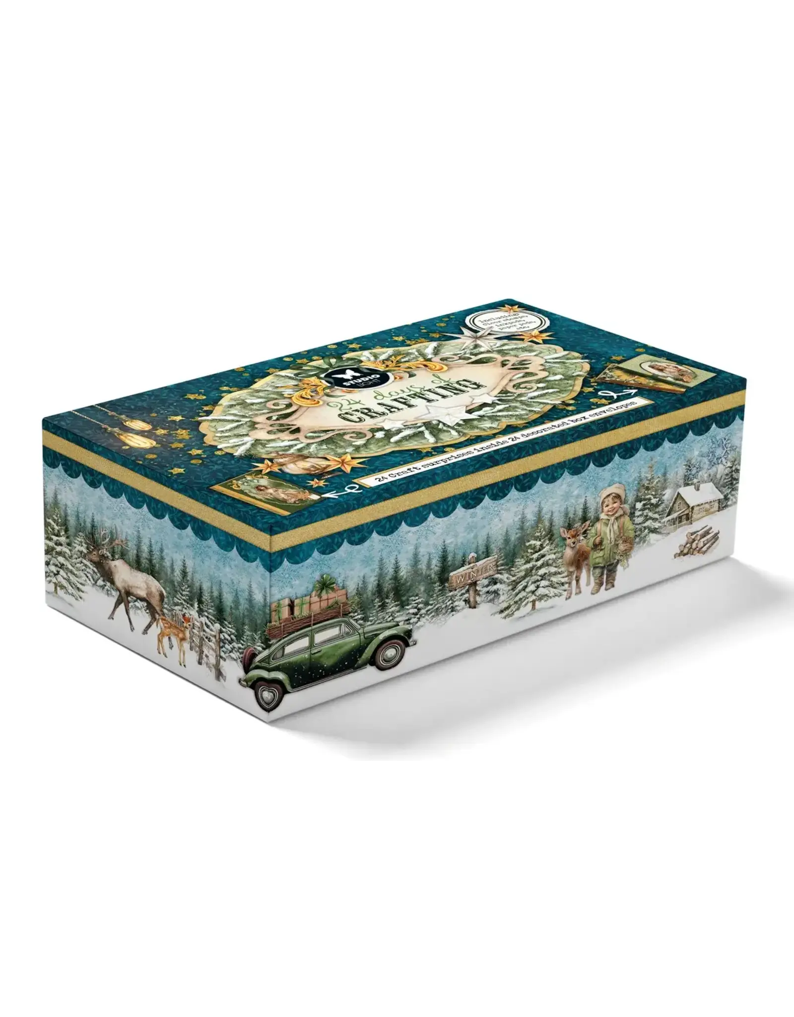 STUDIOLIGHT STUDIOLIGHT CHRISTMAS FOREST ESSENTIALS 24 DAYS OF CRAFTS ADVENT CALENDAR