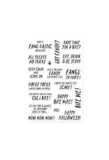 HERO ARTS HERO ARTS BITE NITE CLEAR STAMP SET