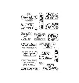 HERO ARTS HERO ARTS BITE NITE CLEAR STAMP SET