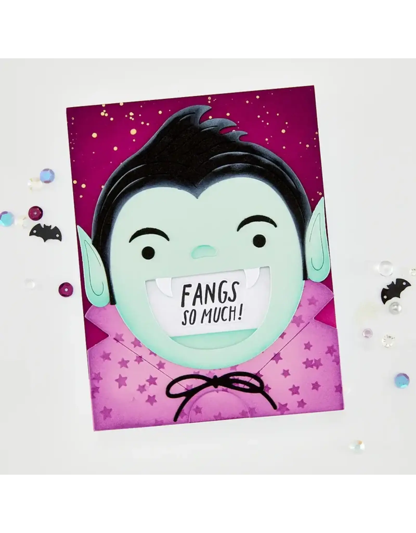 HERO ARTS HERO ARTS BITE NITE CLEAR STAMP SET
