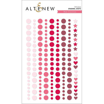 ALTENEW ALTENEW RED COSMOS ENAMEL DOTS