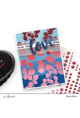 ALTENEW ALTENEW RED COSMOS ENAMEL DOTS