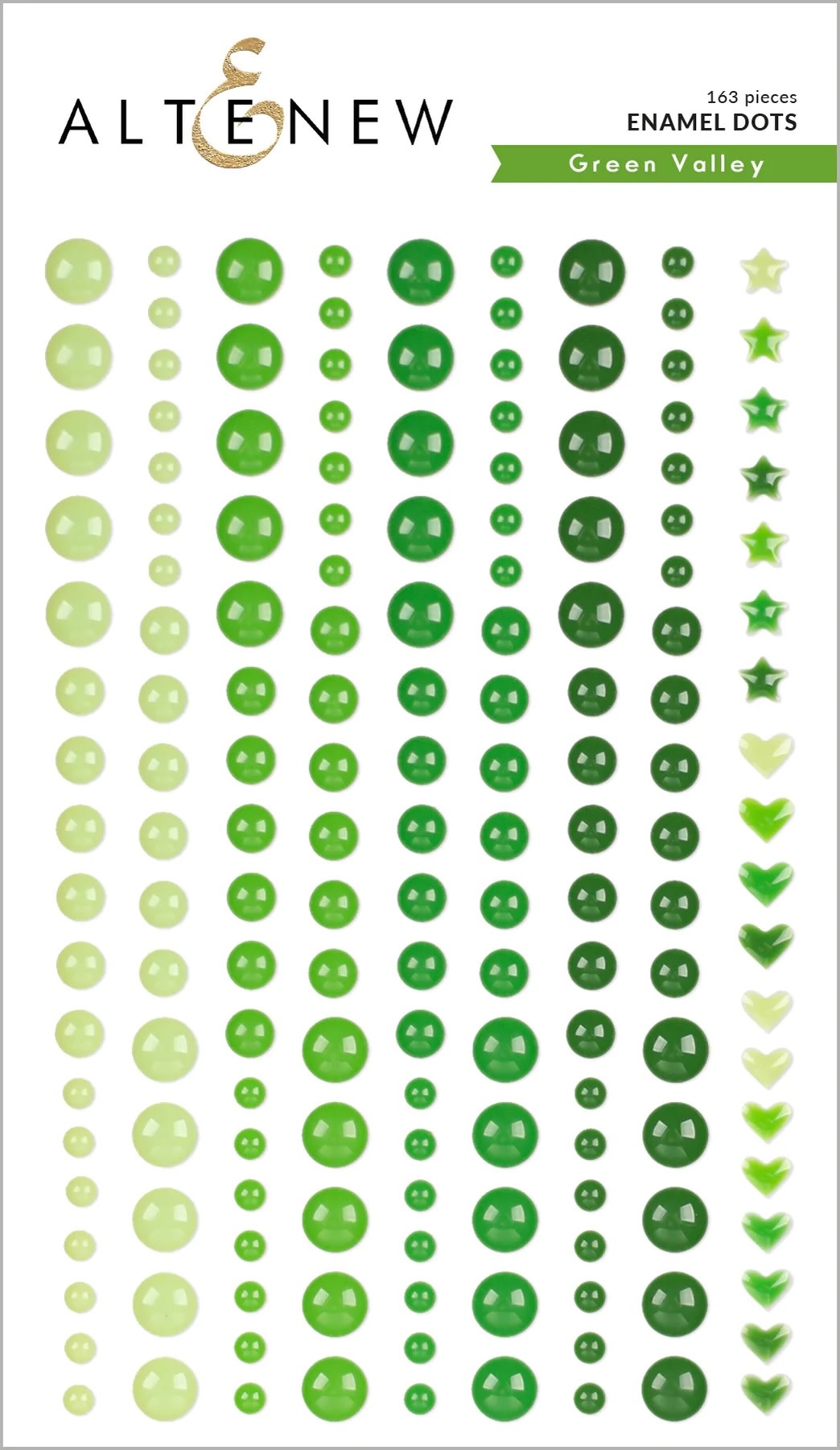 ALTENEW ALTENEW GREEN VALLEY ENAMEL DOTS