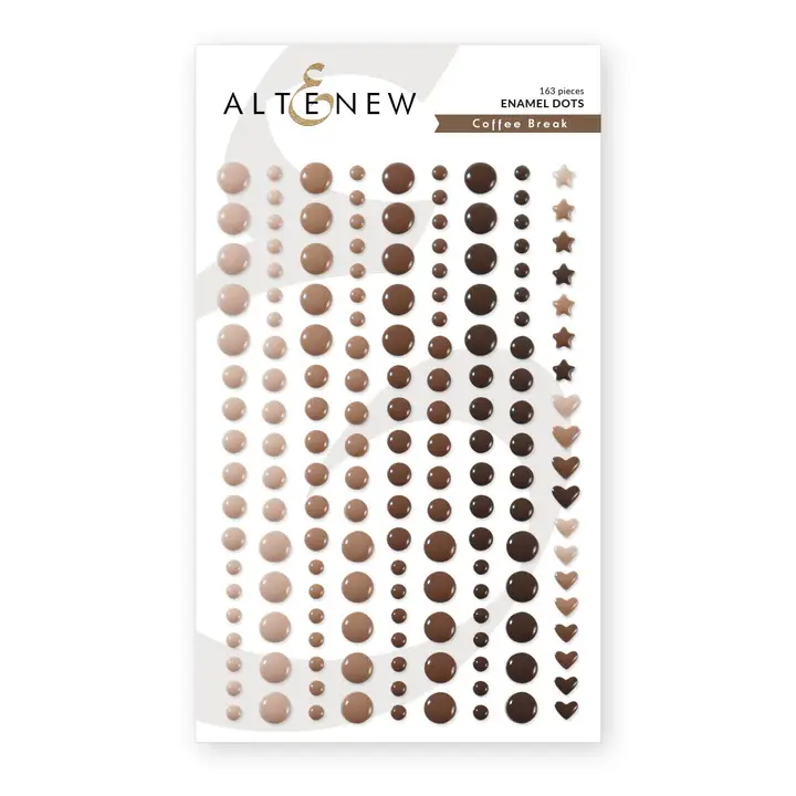ALTENEW ALTENEW COFFEE BREAK ENAMEL DOTS