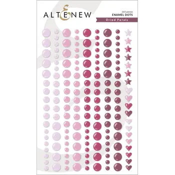 ALTENEW ALTENEW DRIED PETALS ENAMEL DOTS