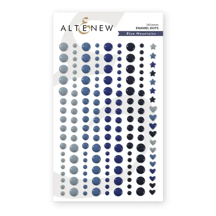 ALTENEW ALTENEW BLUE MOUNTAINS ENAMEL DOTS