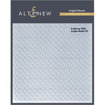 ALTENEW ALTENEW ANGLED MOSAIC 3D EMBOSSING FOLDER
