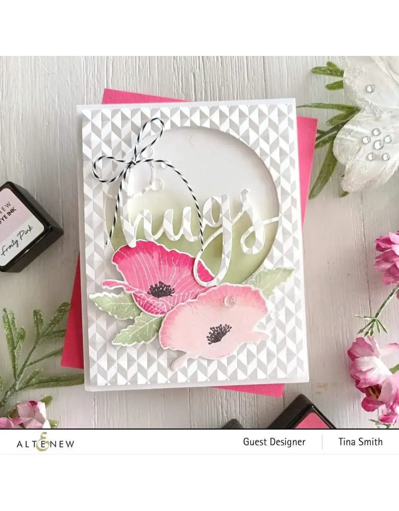 ALTENEW ALTENEW ANGLED MOSAIC 3D EMBOSSING FOLDER