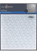 ALTENEW ALTENEW BRICK WALL 3D EMBOSSING FOLDER