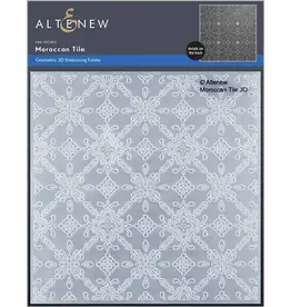 ALTENEW ALTENEW MOROCCAN TILE 3D EMBOSSING FOLDER