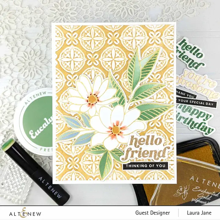 ALTENEW ALTENEW LUXURIOUS MOTIFS 3D EMBOSSING FOLDER