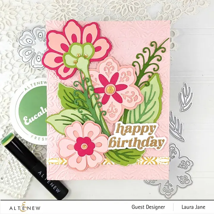 ALTENEW ALTENEW LUXURIOUS MOTIFS 3D EMBOSSING FOLDER