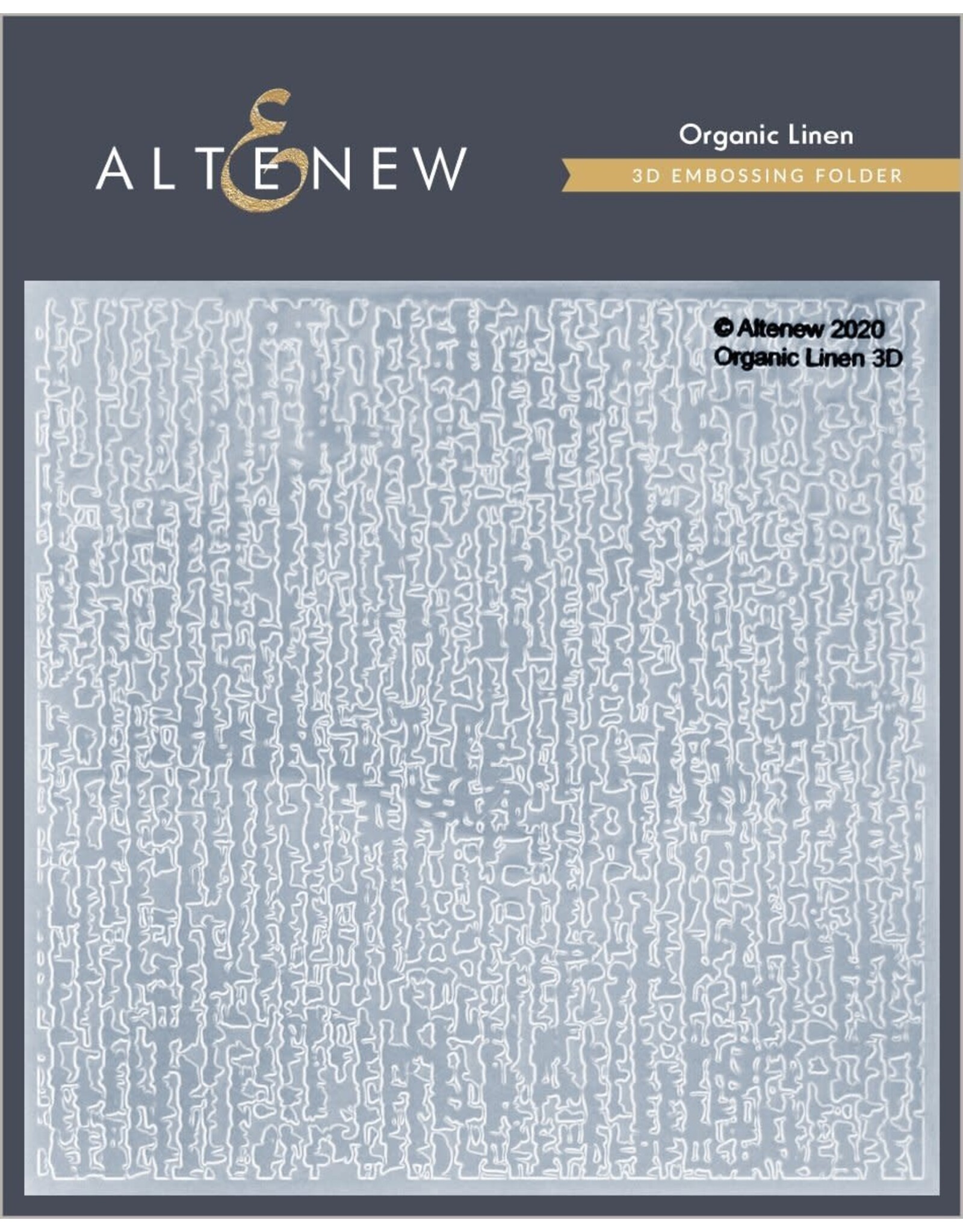 ALTENEW ALTENEW ORGANIC LINEN 3D EMBOSSING FOLDER