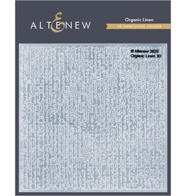 ALTENEW ALTENEW ORGANIC LINEN 3D EMBOSSING FOLDER