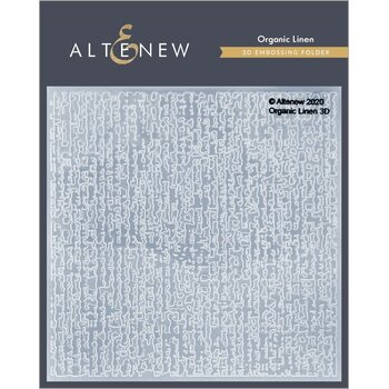 ALTENEW ALTENEW ORGANIC LINEN 3D EMBOSSING FOLDER