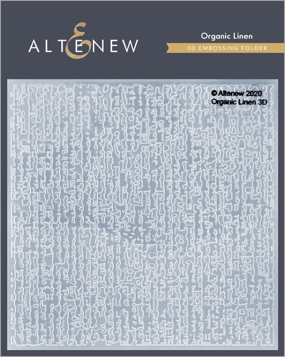 ALTENEW ALTENEW ORGANIC LINEN 3D EMBOSSING FOLDER