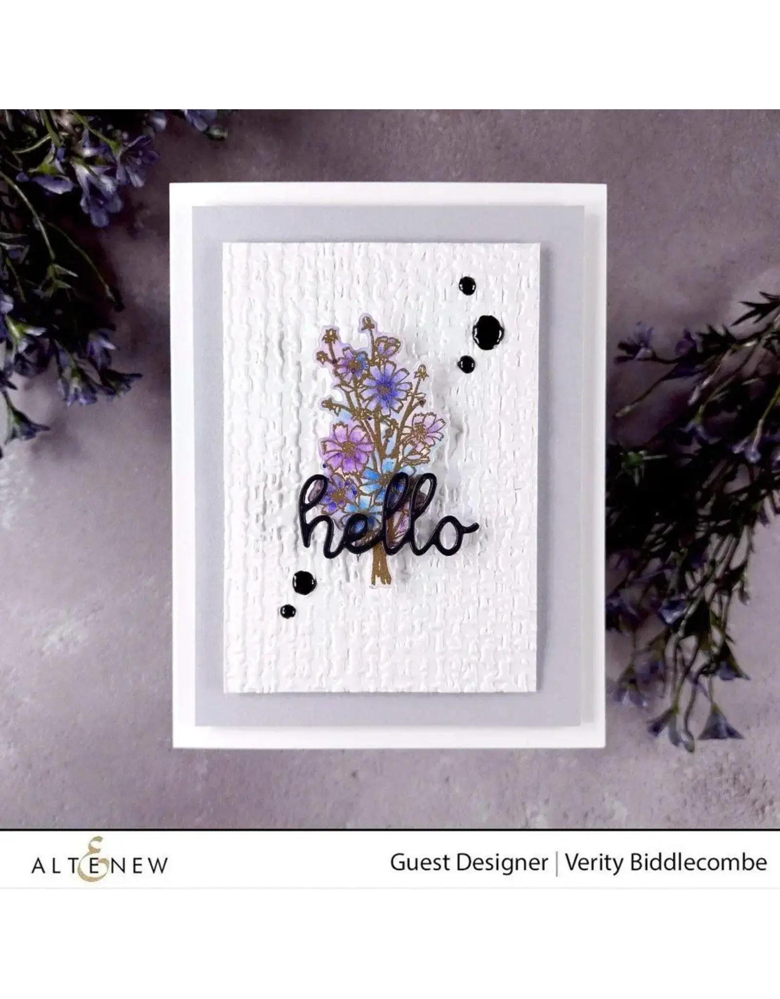 ALTENEW ALTENEW ORGANIC LINEN 3D EMBOSSING FOLDER