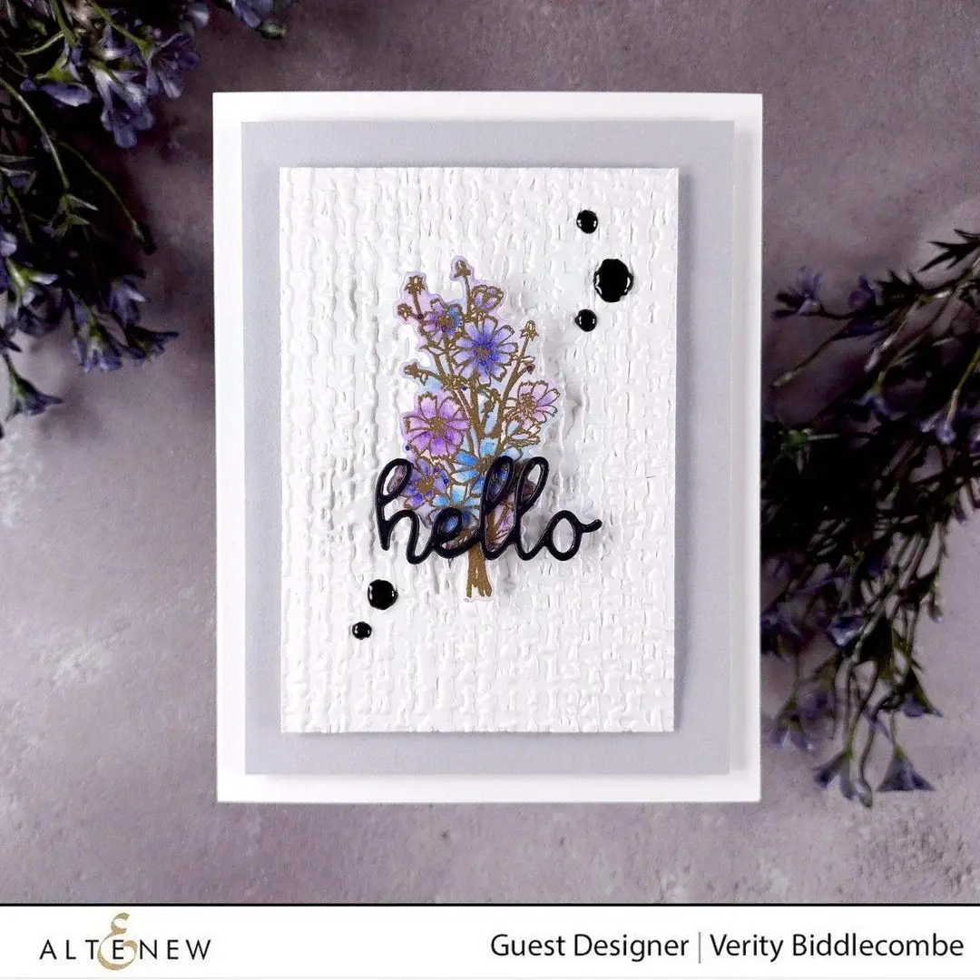ALTENEW ALTENEW ORGANIC LINEN 3D EMBOSSING FOLDER