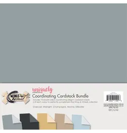 UNIQUELY CREATIVE UNIQUELY CREATIVE WINGS & WHEELS 12x12 CARDSTOCK BUNDLE