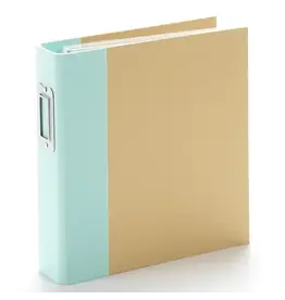 SIMPLE STORIES SIMPLE STORIES SN@P! ROBIN'S EGG BINDER ALBUM 6X8