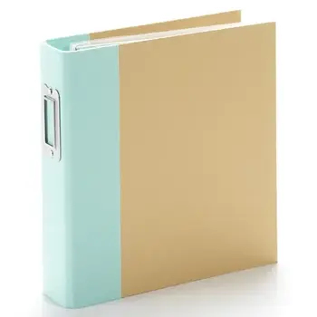 SIMPLE STORIES SIMPLE STORIES SN@P! ROBIN'S EGG BINDER ALBUM 6X8