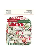SIMPLE STORIES SIMPLE STORIES SIMPLE VINTAGE OLD-FASHIONED CHRISTMAS JOURNAL BITS & PIECES 89/PK