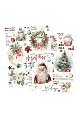 SIMPLE STORIES SIMPLE STORIES SIMPLE VINTAGE OLD-FASHIONED CHRISTMAS 6x8 RUB-ONS 2/PK