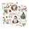 SIMPLE STORIES SIMPLE STORIES SIMPLE VINTAGE OLD-FASHIONED CHRISTMAS 6x8 RUB-ONS 2/PK