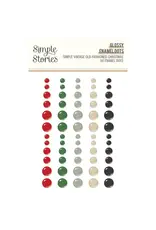 SIMPLE STORIES SIMPLE STORIES OLD-FASHIONED CHRISTMAS GLOSSY ENAMEL DOTS